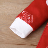 Christmas Baby Autumn Winter Wrapped Long Sleeve Creeper Rompers