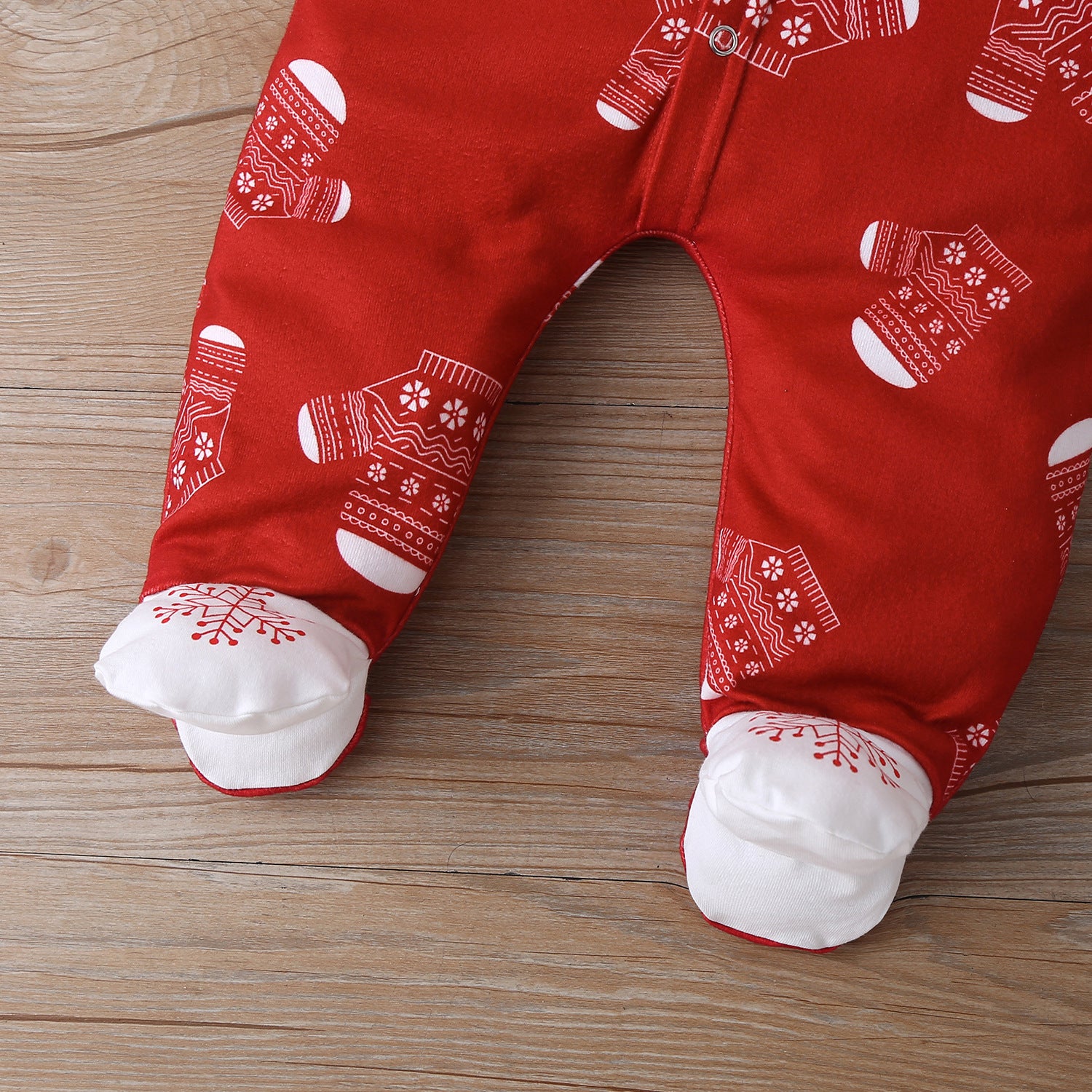 Christmas Baby Autumn Winter Wrapped Long Sleeve Creeper Rompers