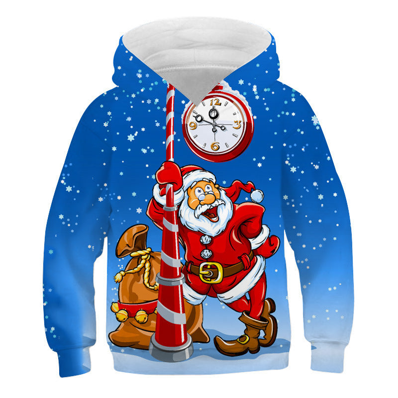 Kid Baby Boy Girl Christmas Cute 3D Printed Hoodie