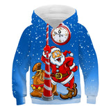 Kid Baby Boy Girl Christmas Cute 3D Printed Hoodie