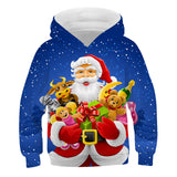 Kid Baby Boy Girl Christmas Cute 3D Printed Hoodie