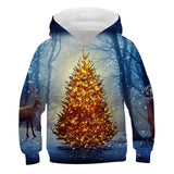 Kid Baby Boy Girl Christmas Cute 3D Printed Hoodie