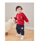 Girl Boys Turtleneck Winter Warm Christmas Velvet Padded Sweater