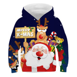 Kid Baby Boy Girl Christmas Cute 3D Printed Hoodie