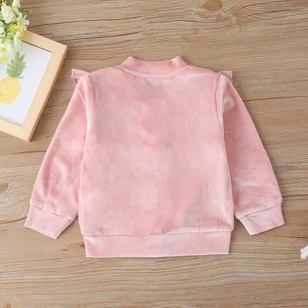 Baby Girl Sweet Floral Coat & Jacket