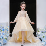 Girl Sweet Birthday Princess Wedding Piano Evening Dress