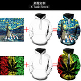 Kid Baby Boy Girl Christmas Cute 3D Printed Hoodie