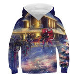 Kid Baby Boy Girl Christmas Cute 3D Printed Hoodie