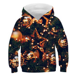 Kid Baby Boy Girl Christmas Cute 3D Printed Hoodie