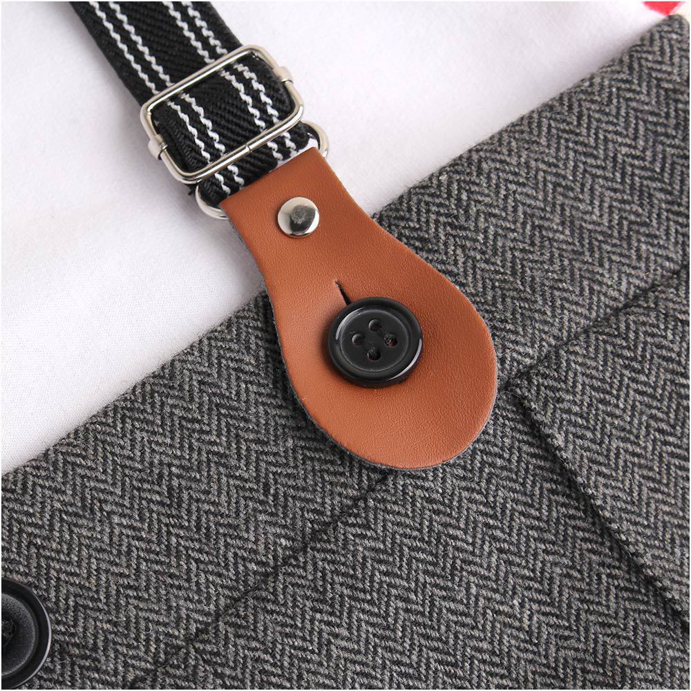 Kid Boy Baby British Climbing Gentleman With Hats 3 Pcs