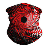 Kid Magic Headscarf Personality Vortex Digital Printing Outdoor Mask