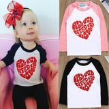 Kid Baby Girl Easter Long Sleeve Cartoon Candy Shirt