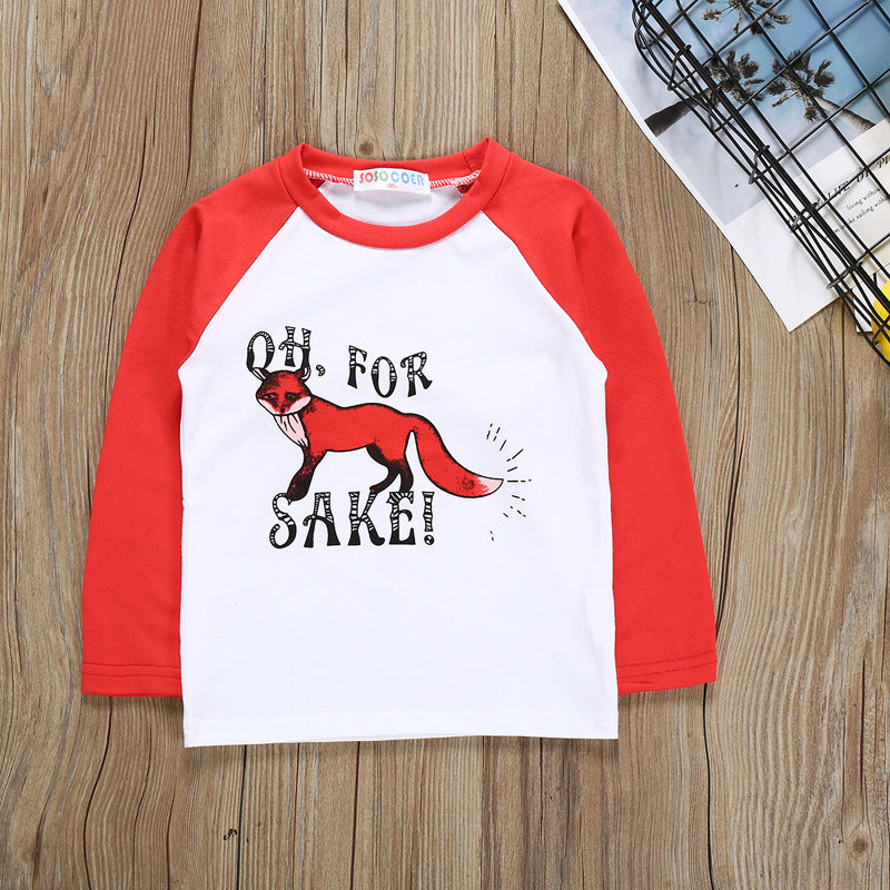 Kid Baby Girl Easter Long Sleeve Cartoon Candy Shirt