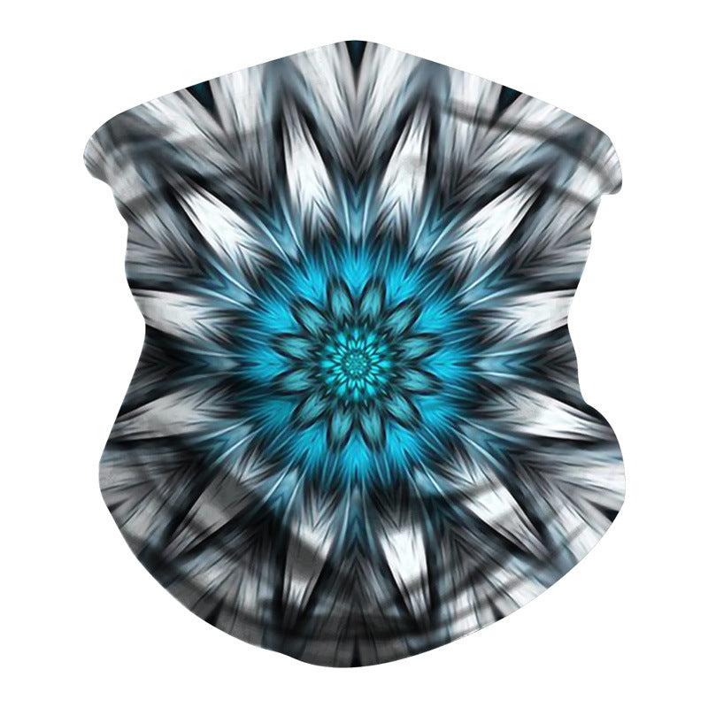 Kid Magic Headscarf Personality Vortex Digital Printing Outdoor Mask