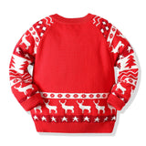 Kid Baby Boy Girl Soft Double Layer Christmas Sweater