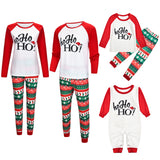 Family Matching Autumn Winter Parent Child Suit Pajamas