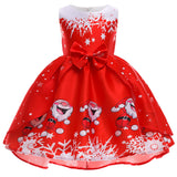 Kid Girl Robe Party Christmas Casual Dress
