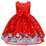 Kid Girl Robe Party Christmas Casual Dress