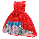 Kid Girl Robe Party Christmas Casual Dress