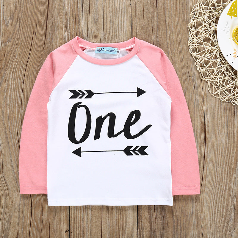 Kid Baby Girl Easter Long Sleeve Cartoon Candy Shirt