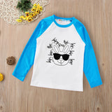 Kid Baby Girl Easter Long Sleeve Cartoon Candy Shirt