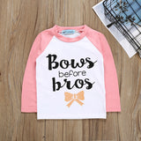 Kid Baby Girl Easter Long Sleeve Cartoon Candy Shirt