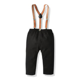 Gentleman Go Out Suit Baby Boy 2 Pcs Formal Set