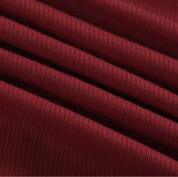 Family Matching Pattern Stitching Burgundy Top Parent-child Shirts