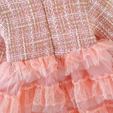 Baby Kid Girl Little Fragrance Plus Velvet Thickening Princess Dress