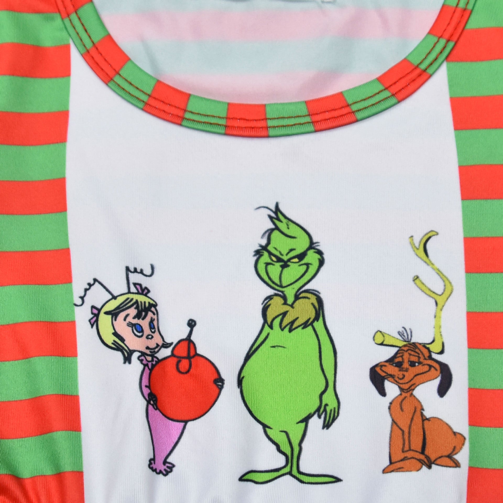Kid Baby Girl Christmas Deplorable Green Fur Grinch Dress