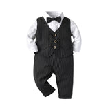 Kid Baby Boys Long Sleeve 3 Pcs Suit Sets