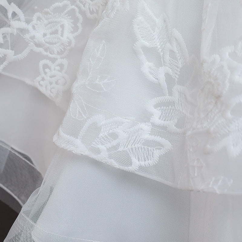 Kid Girl Princess Embroidered Dresses