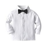 Kid Baby Boys Long Sleeve 3 Pcs Suit Sets