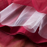 Kid Baby Girl Princess Flower Little Host Piano Show Dress