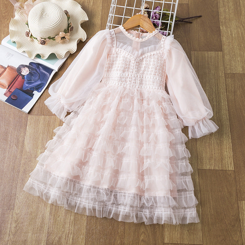Kid Baby Girl Fashion Spring Autumn Trend Princess Dress