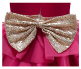 Kids Baby Girl Autumn Red Riding Princess Christmas Evening Dresses