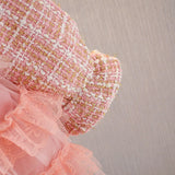 Baby Kid Girl Little Fragrance Plus Velvet Thickening Princess Dress