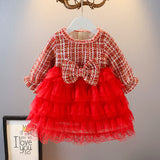 Baby Kid Girl Little Fragrance Plus Velvet Thickening Princess Dress