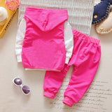 Kid Baby Girl Lovely Suit Spring 3 Pcs