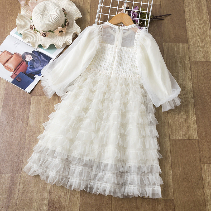 Kid Baby Girl Fashion Spring Autumn Trend Princess Dress