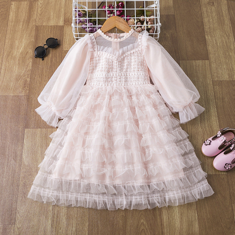 Kid Baby Girl Fashion Spring Autumn Trend Princess Dress