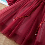 Kid Baby Girl Princess Flower Little Host Piano Show Dress