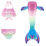 Kid Girl Mermaid Tail Swimwear Beach Bathing Swimsuit