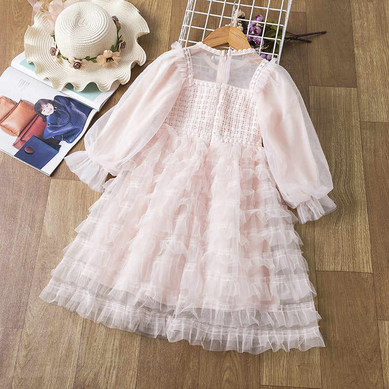 Kid Baby Girl Fashion Spring Autumn Trend Princess Dress