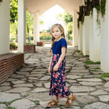 Family Matching Parent-child  Digital Printed Dress
