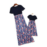 Family Matching Parent-child  Digital Printed Dress