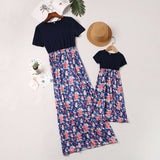Family Matching Parent-child  Digital Printed Dress