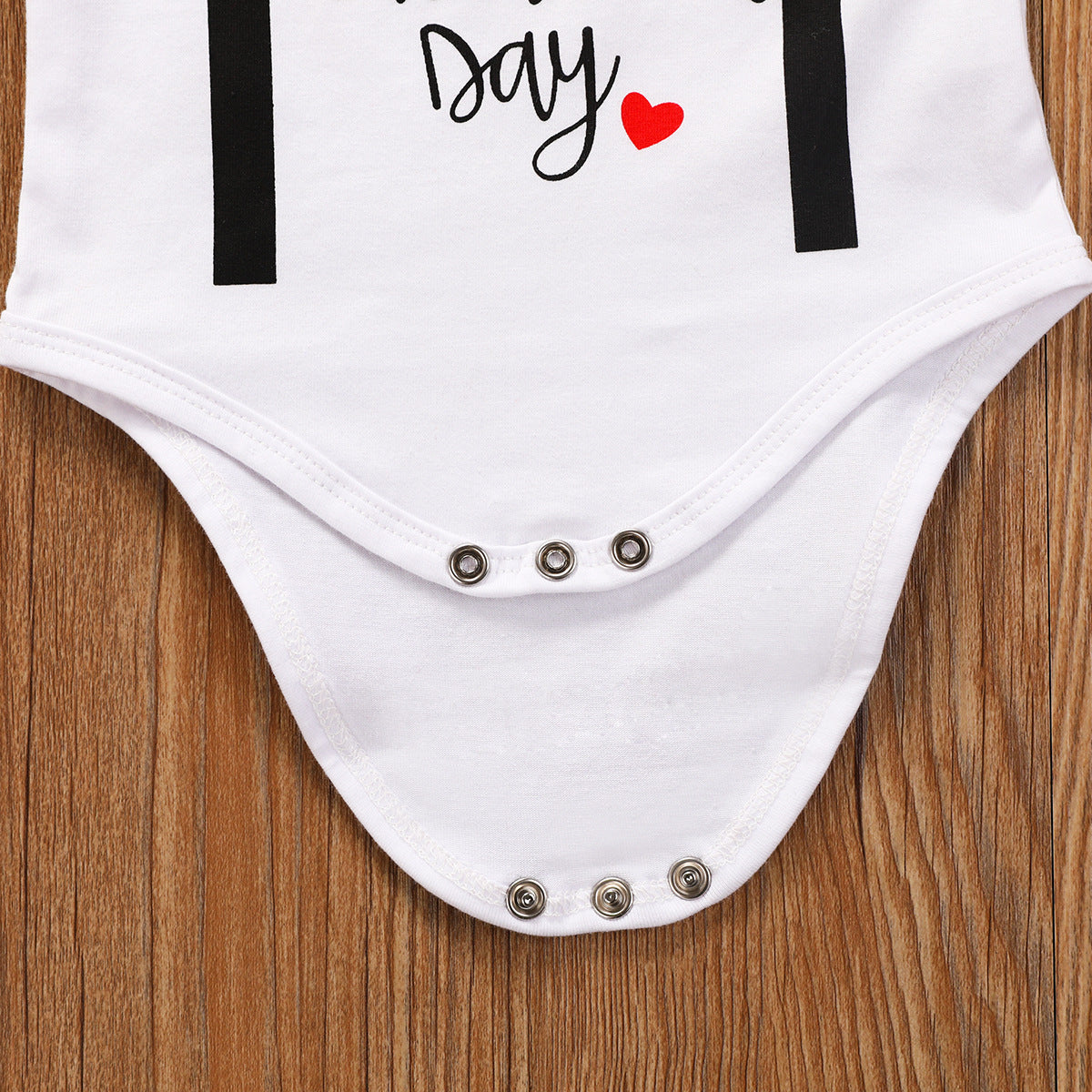 Valentine's Day Baby Boy Bowknot Hattie Heart 3 Pcs Sets