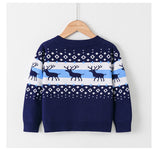 Kid Baby Boy Girl Deer Knitted Cardigans Sweaters