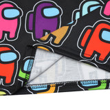 Kid Boy Girl Home Fluorescent Color Suit Long Sleeve Pajamas